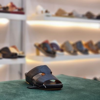 صورة حذاء تميمي جلد طبيعي مديل ت25